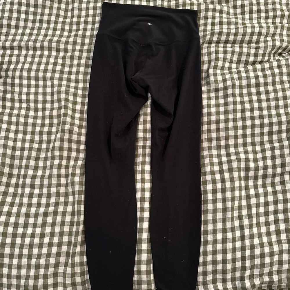 Lululemon Black high rise align leggings - Picture 1 of 5